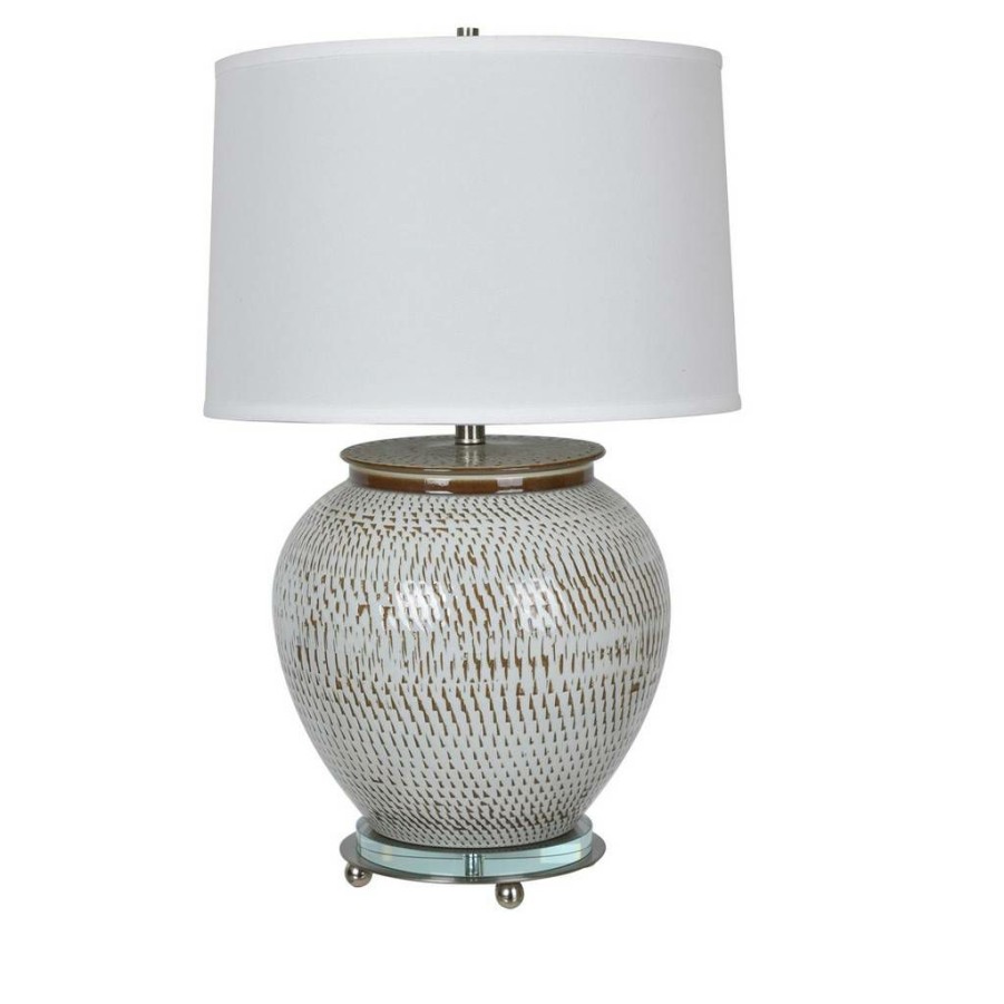 * Best Choice Lise Table Lamp White Ceramic Crestview Collection Cvazp008 | Table Lamps