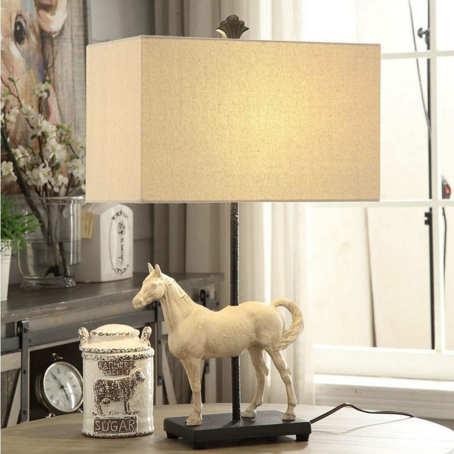 * Best Choice Chase Table Lamp White Resin Crestview Collection Cvavp961 | Table Lamps