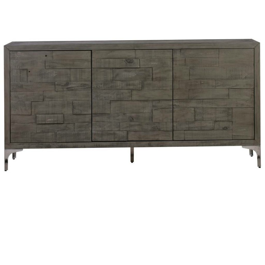 * Special Crestview Collection Delaware 3-Door Wood Sideboard In Brown Crestview Collection Cvfvr8315 | Sideboard & Buffets