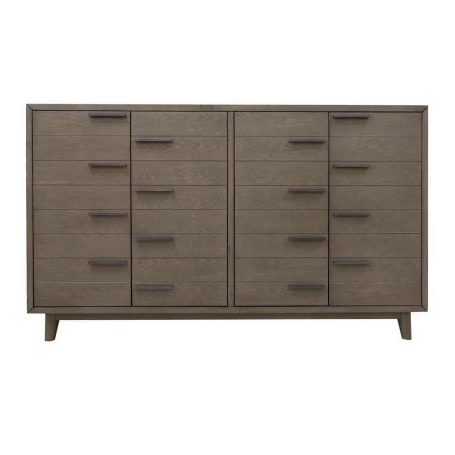 * Excellent Quality Crestview Collection Hawthorne Estate Oak Veneer Sideboard In Brown Crestview Collection Cvfvr8102 | Sideboard & Buffets