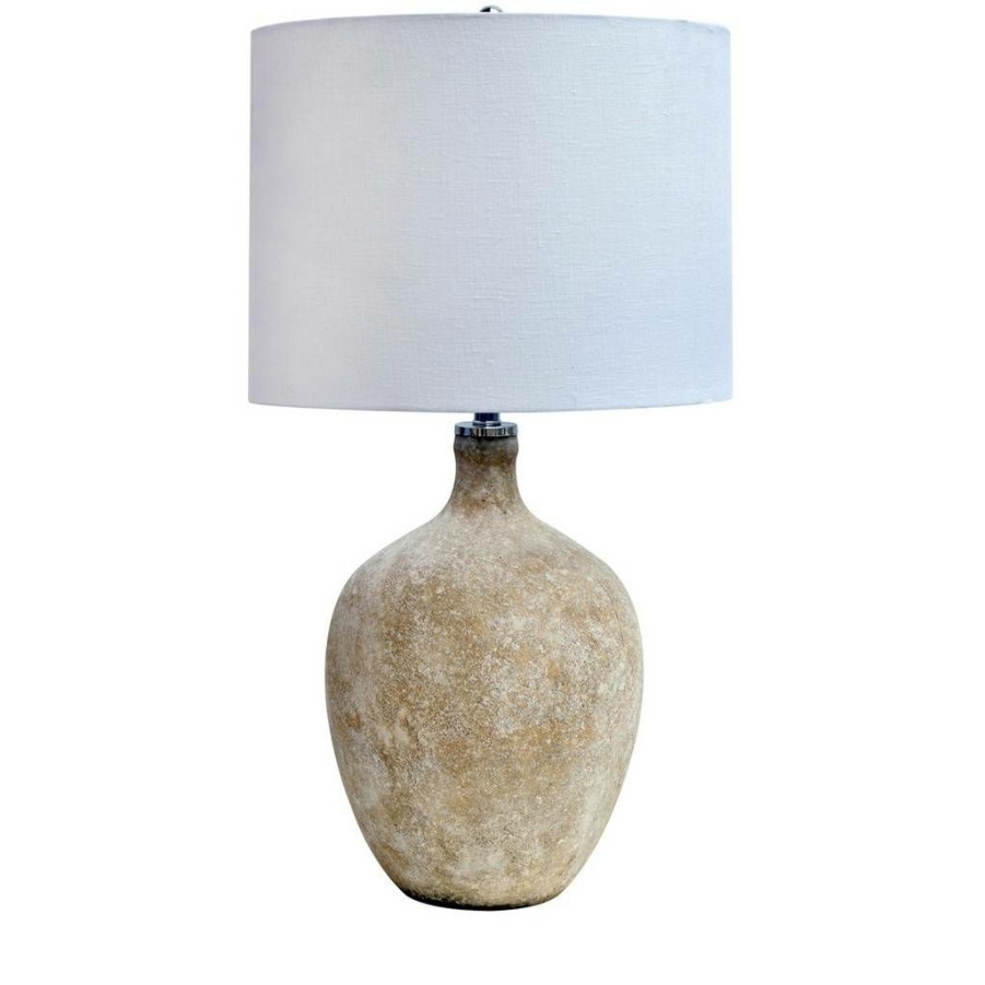 * Offering Discounts The Gillian Table Lamp White Glass Crestview Collection Cvidza008 | Table Lamps