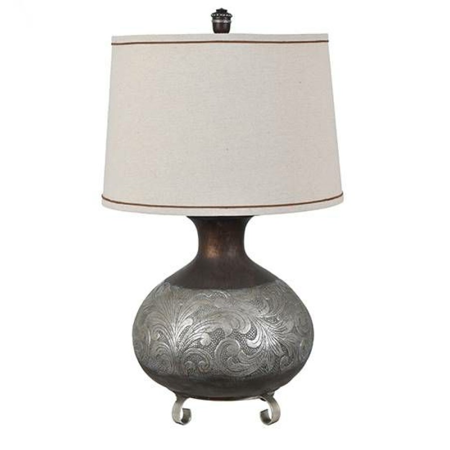 * Free Delivery Silver Canyon Table Lamp Multi-Color Resin Crestview Collection Cvavp1567 | Table Lamps