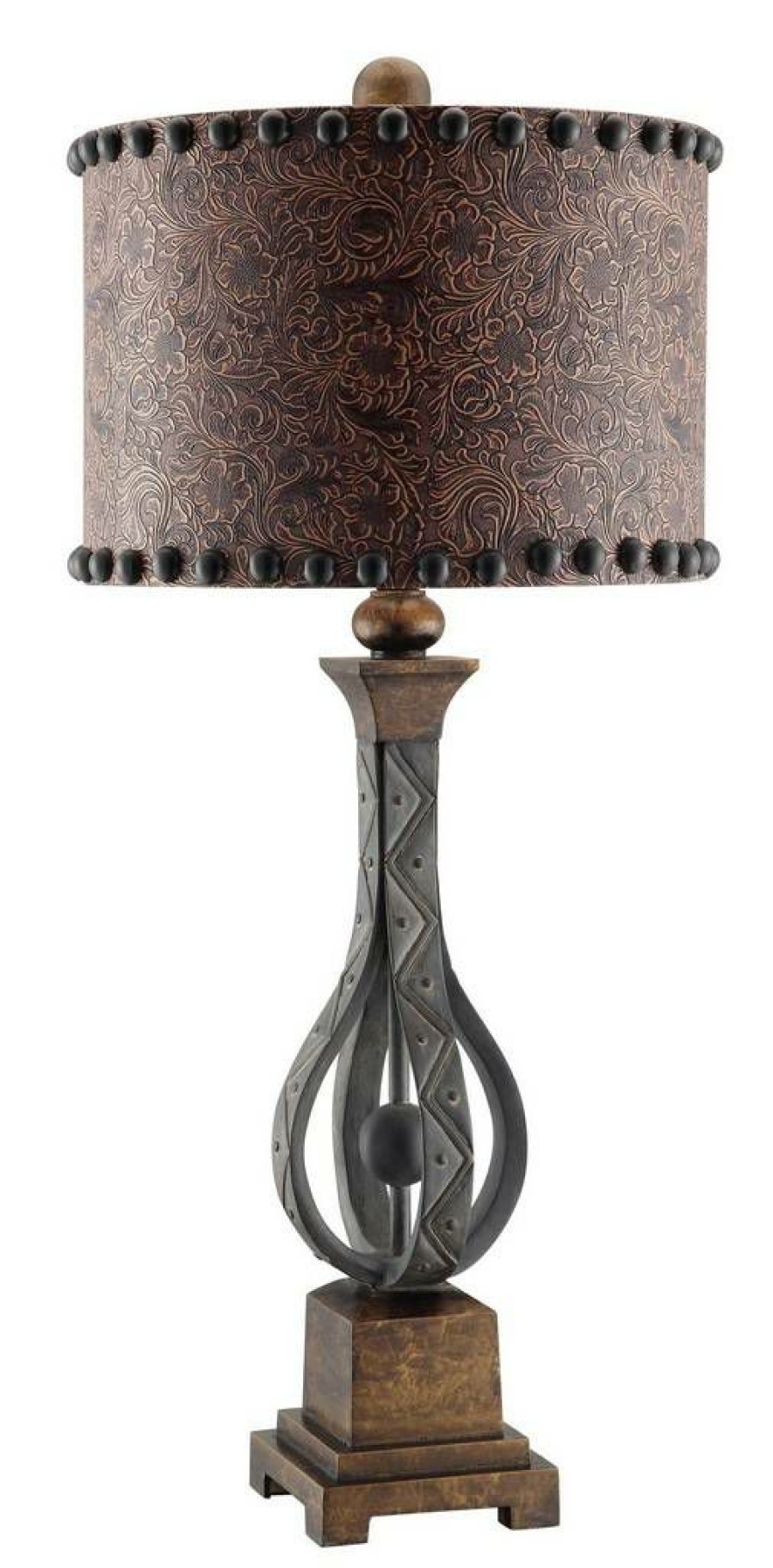 * Excellent Quality Rambler Table Lamp Brown Resin Crestview Collection Cvaup994 | Table Lamps