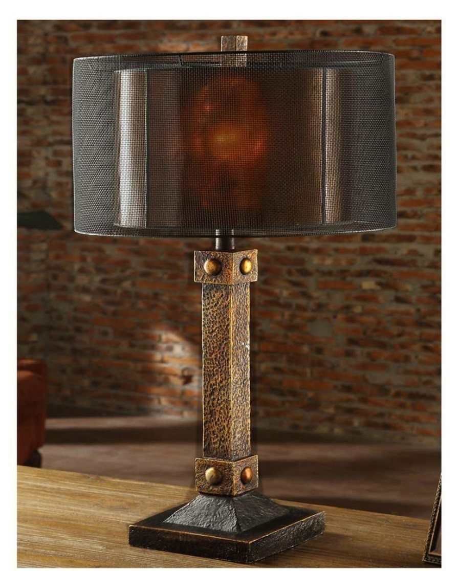 * Special Montana Table Lamp Brown Resin Crestview Collection Ciaup535 | Table Lamps