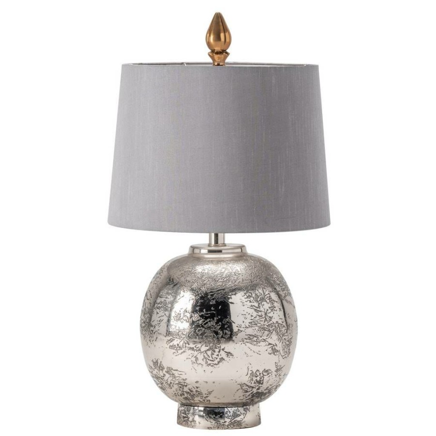 * Excellent Quality Whitemore Table Lamp Chrome Metal Crestview Collection Cvida018 | Table Lamps