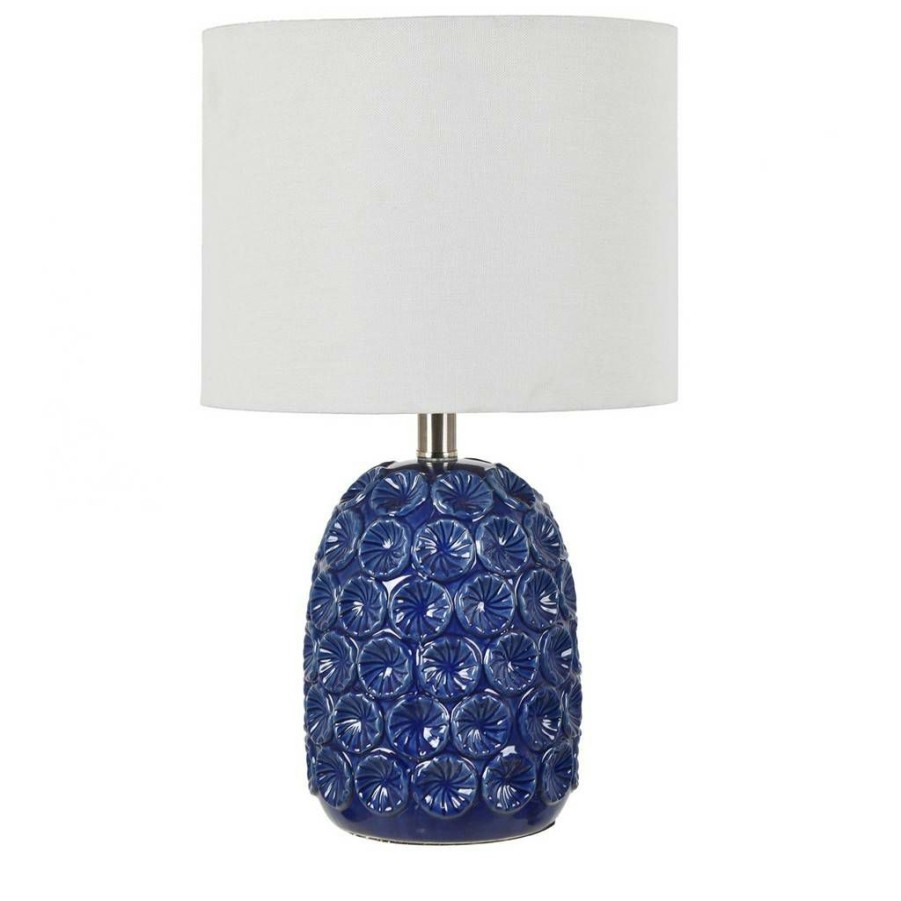 * Cheaper Evolution By Crestview Collection Embry Ceramic 18.5 H Table Lamp In Blue Crestview Collection Evap2544Navy | Table Lamps