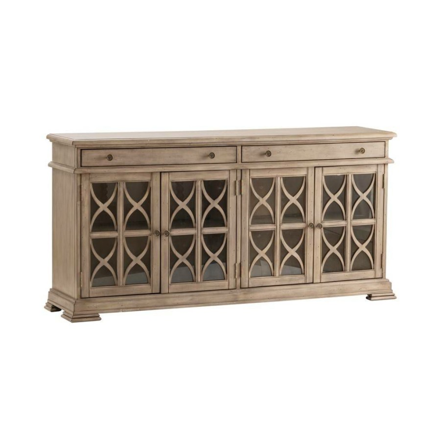 * Special 2 Drawer 4 Door Sideboard Brown Wood Crestview Collection Cvfvr8052 | Sideboard & Buffets