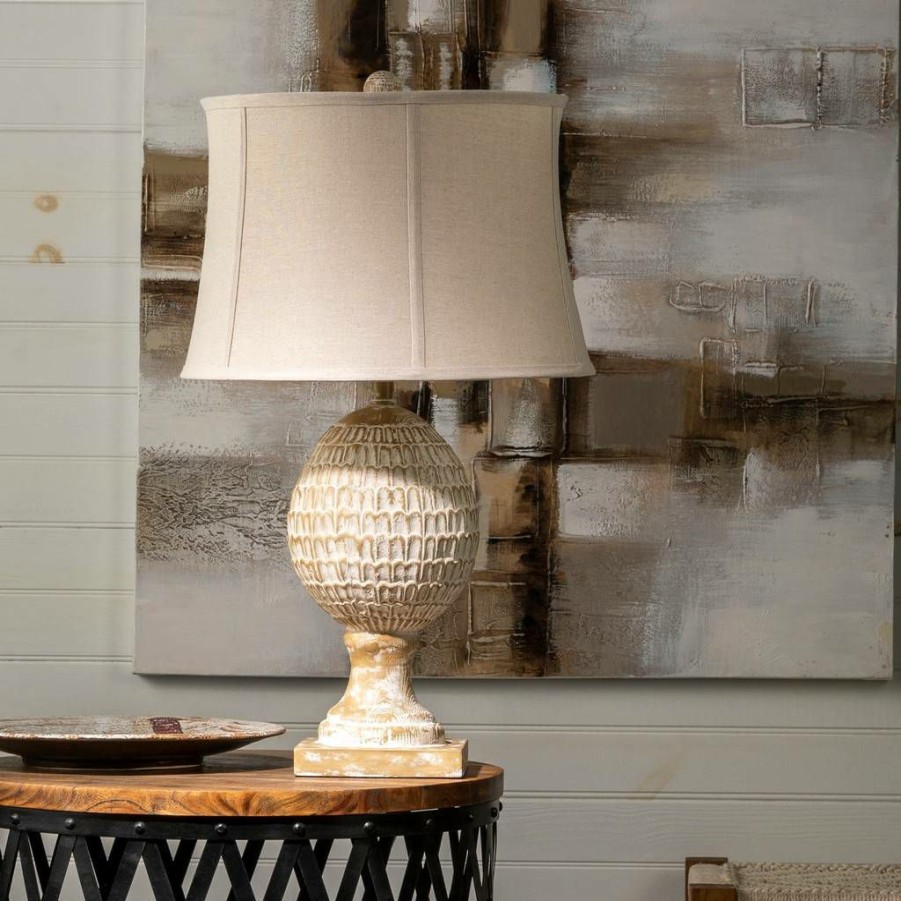 * Flash Sale Pagosa Table Lamp Brown Resin Crestview Collection Cvavp1400 | Table Lamps